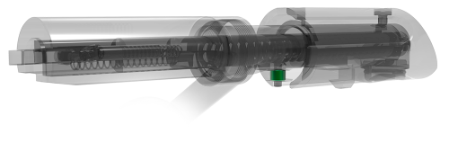 Anschütz 1761 bolt and receiver